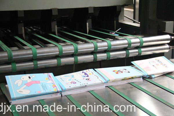 LD-1020FD (Dual Feeders) Production Line of Roll Paper High Speed Flexography Saddle Stitch