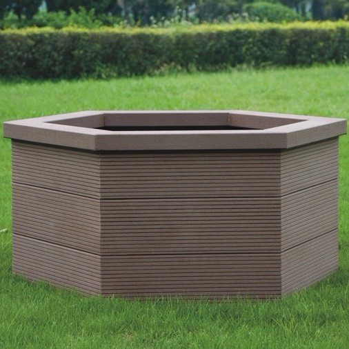 High Quanlity Wood Plastic Composite /WPC Flower Box970*846*463