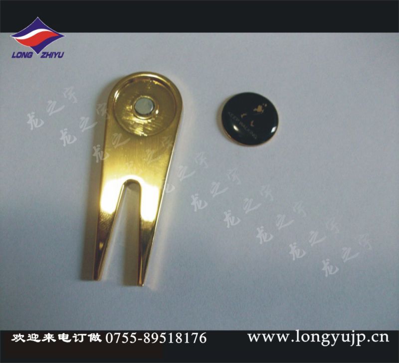 Metal Golf Cap Clip Ball (LZY-C-002)