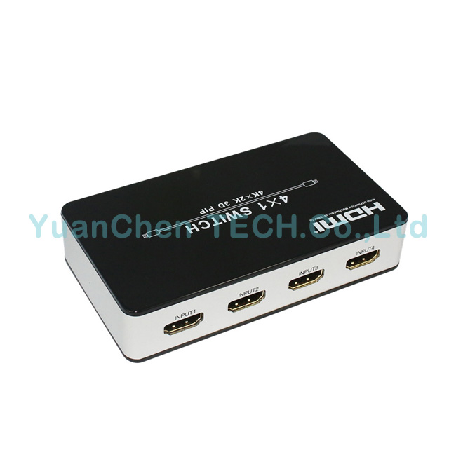 V1.4 4 X 1HDMI Switch 4k 2k 3D HDMI Switcher with Pip