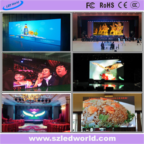 P4 Indoor Rental Full Color Die-Casting LED Display Panel Screen for Advertising (512X512 cabinet)