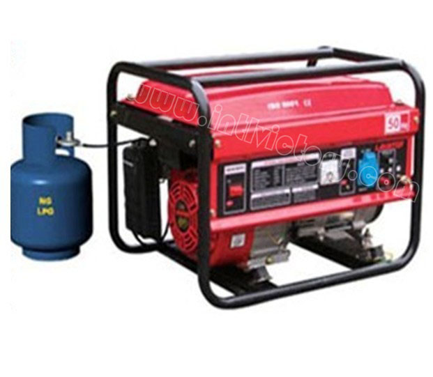 2kVA~7kVA LPG Liquefied Petroleum Gas Portable Generator