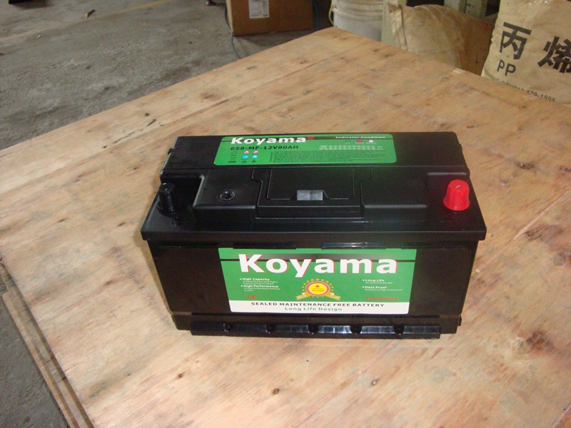 South African Automobile Battery, 12V90ah Auto Starting Battery