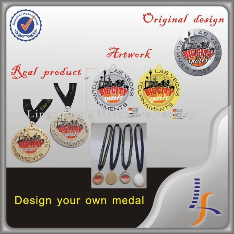 3D Olympic Custom Made Sport Metal Medal