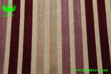 Stripe Velvet Sofa Fabric (BS4003)