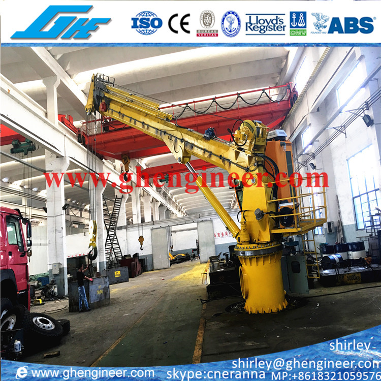 0.85t@31m Telescopic Boom Marine Offshore Crane