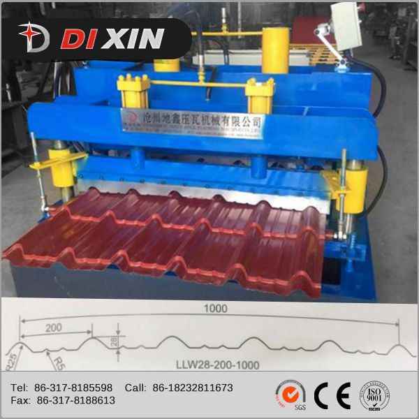 Automatic Color Steel Glazed Tile Forming Machine