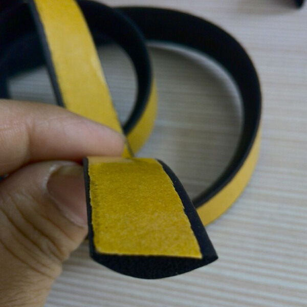 Building Soundproof Adhesive EPDM Rubber Seal Strip