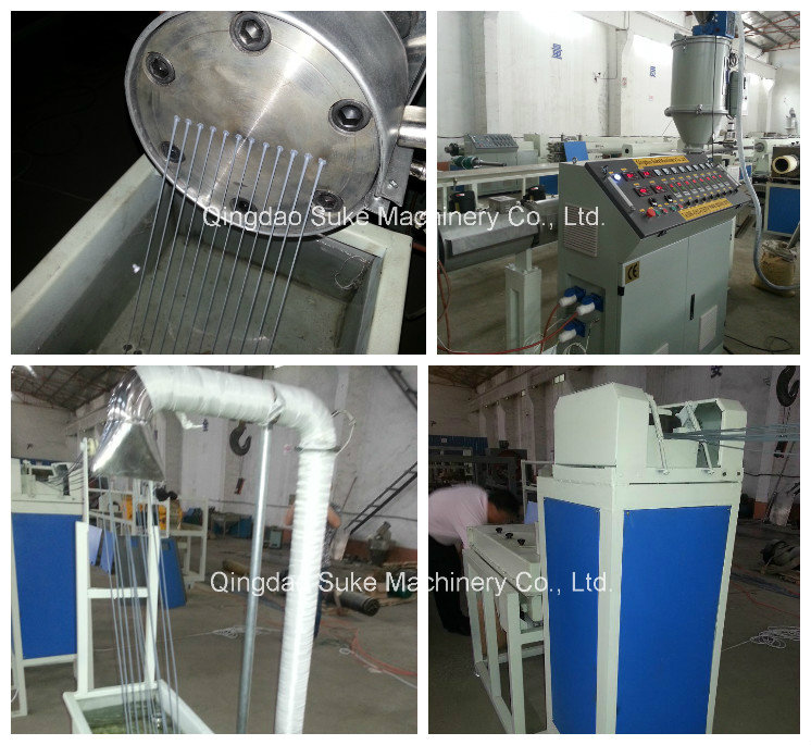 Plastic PE/PP/ABS Granule Extrusion Making Machine