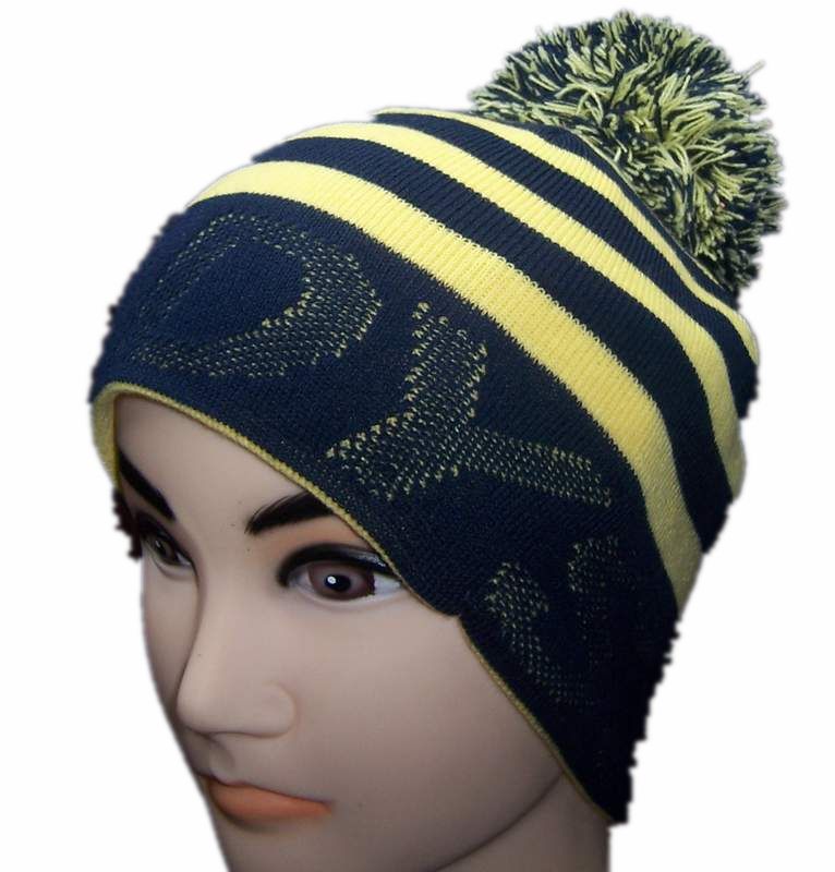 Customized Winter Knitted Beanie Hat with Spandex (1-2256/57/58)