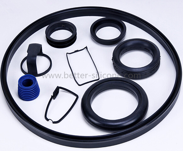 Customized Wear-Resistant Silicone Rubber O Rings Oil Seals