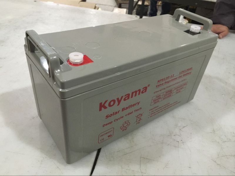 12V 120ah Deep Cycle Gel Solar Battery for Solar System