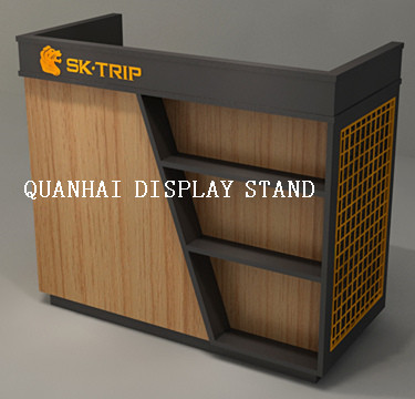 Supermarket Checkout Cash Counter Table Stand Design