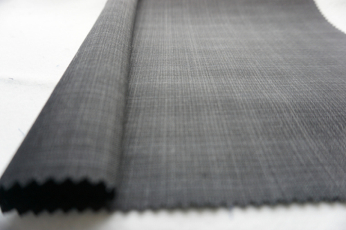 Check Stain Weave Fabric for Suit