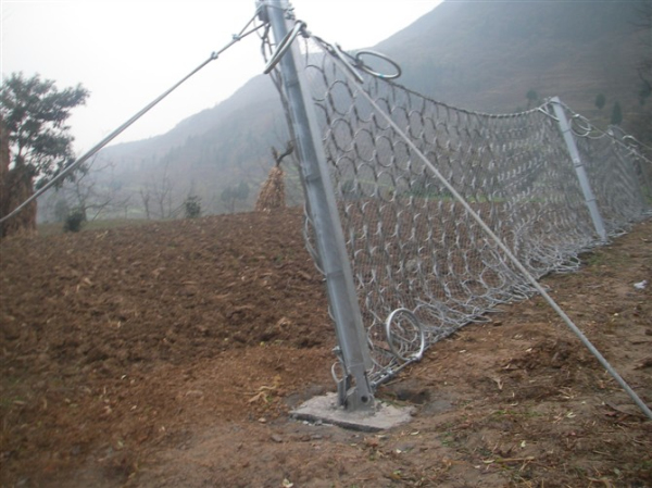 Galfan Coating Steel Wire Mesh for Rockfall Stabilization Netting