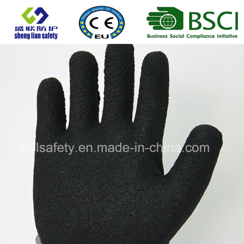Double Liner Coated Winter Work Glove