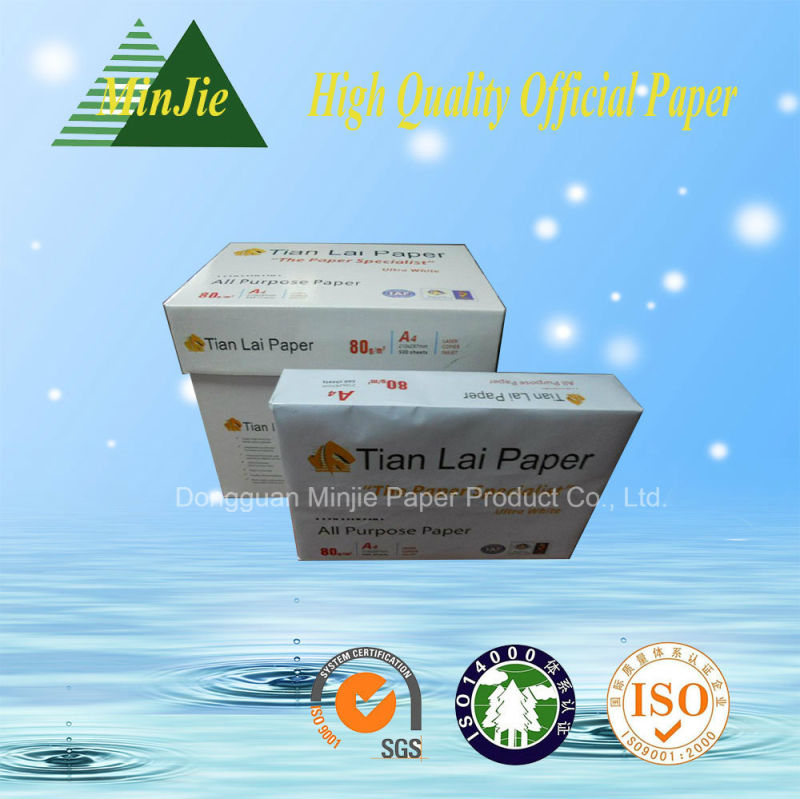 Cheap Wholesale Good Quality A4 Copy Paper, Office Paper 80g