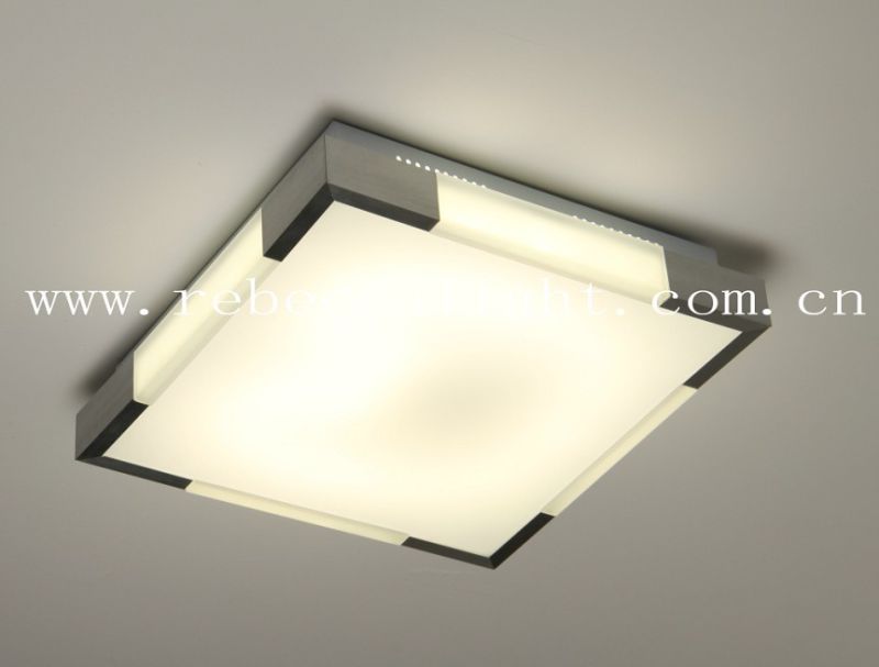 Modern Acrylic Grey and White Square LED Ceiling Lighting