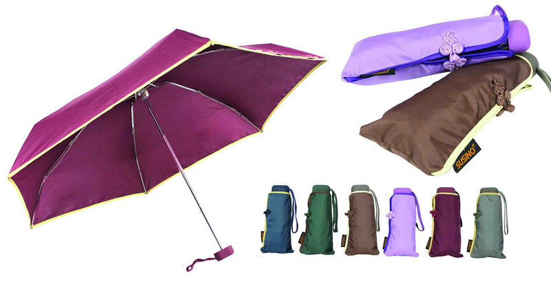 Edged Solid 3 Section Auto Open Umbrellas (YS-3FA22083520R)