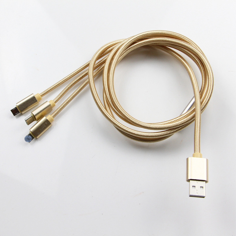 New 3 in 1 Type-C USB Cable for iPhone7