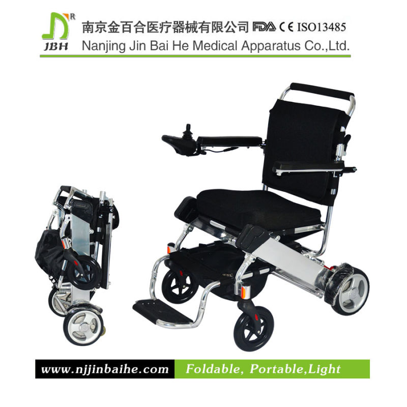 Light Foldable Power Wheelchair for The Elderly and Disabled People