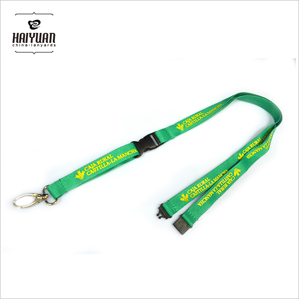 Promotional Gift Printed Neck Lanyard with Egg Hook