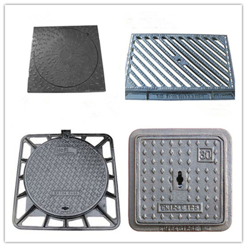 En124 D400 700X700mm Heavy Duty Ductile Iron Square Manhole Cover