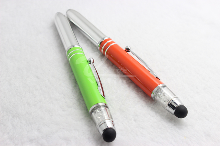 New Design LED Light Pen Touch Pen for Christmas Gift