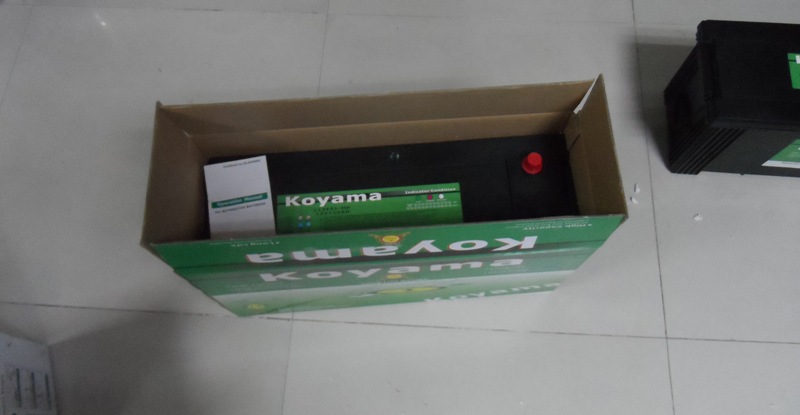 Heavy Duty Truck Sealed Maintenance Free Battery 62034 12V120ah