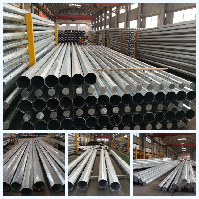 Galvanized Electrical Utility Steel Pole