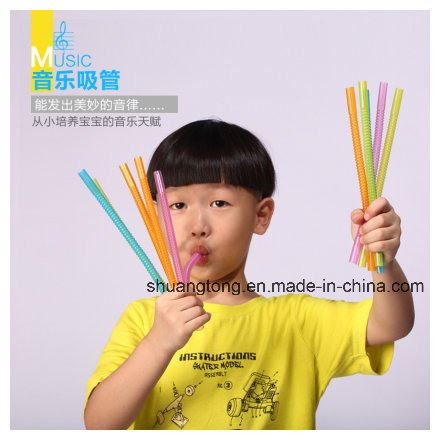 Wonderful Sound Whistle Music Straw, Pet Material