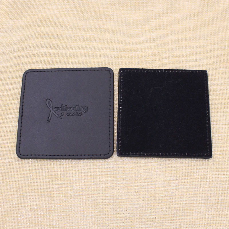 Custom Place Mat Leather Coaster with Brand Logo