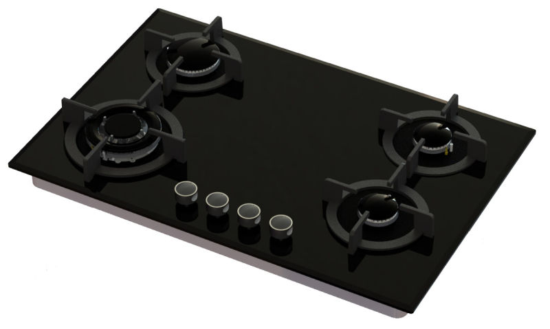 4 Burner Tempered Glass Gas Hob -Gna476