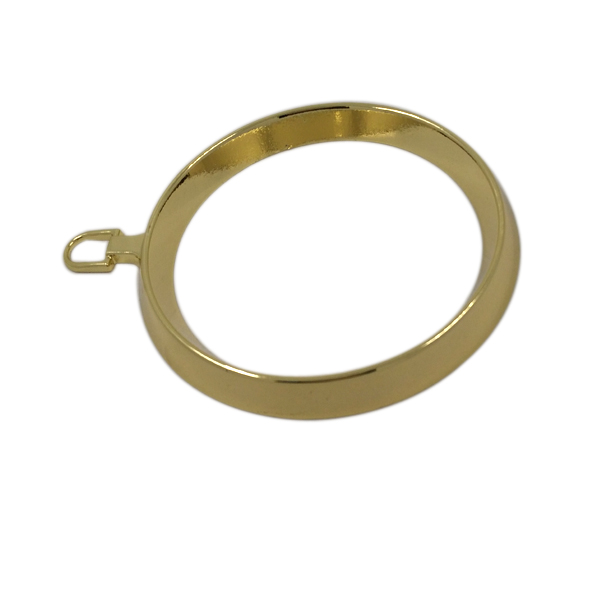 Fashion Design Large Gold Round Ring Metal Zipper Puller