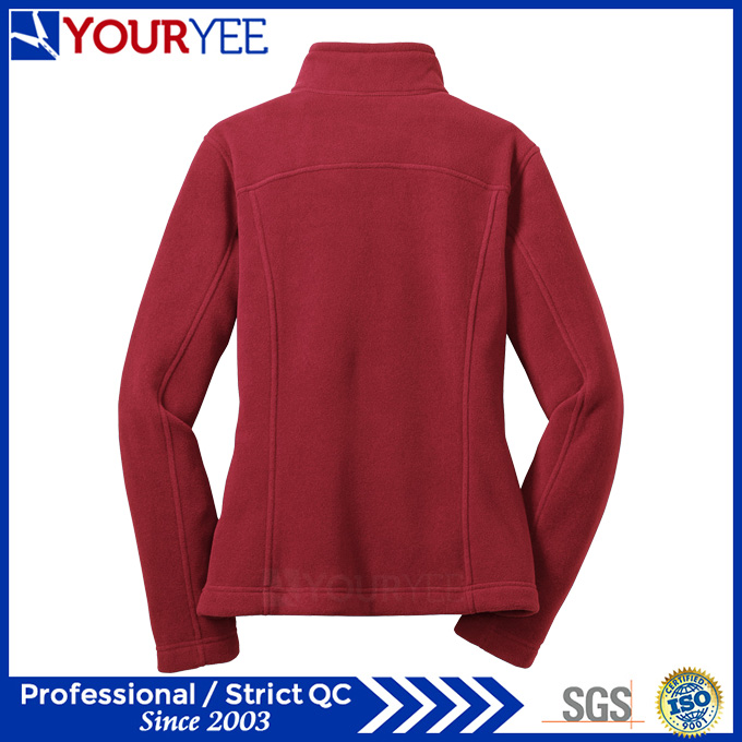 Wholesale Womens Soft Warm Lightweight Full-Zip Fleece Jacket (YYLR113)