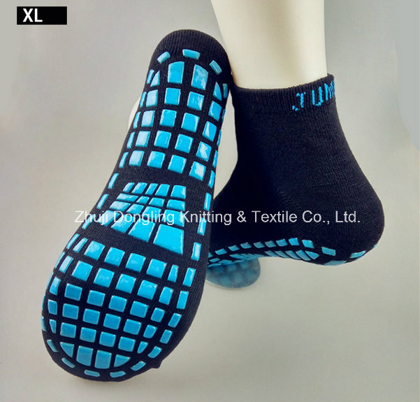 Trampoline Park Custom Cheap Wholesale Sock Non Slip