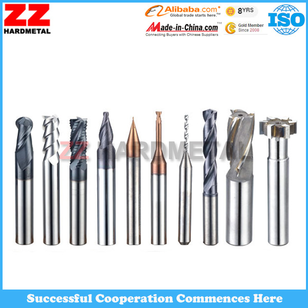 Tungsten Carbide Coated Endmills for General Metal Machining