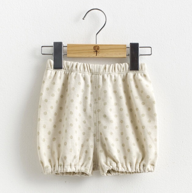 Organic Cotton Lovely DOT Printed Baby Short Pants