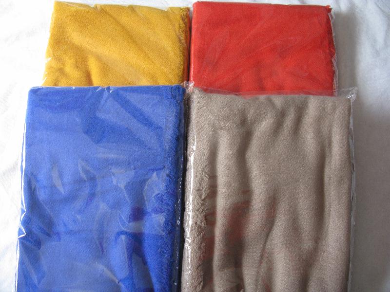 Throw Shawl 100% Twill Cashmere 100X190+2cmx4 360 (1)