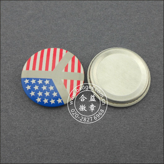 Party Tin Badge with Printing Logo