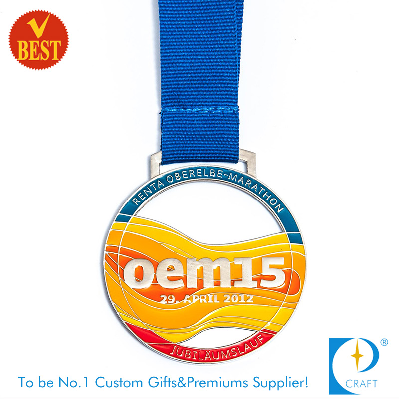 Colorful Special Design Baking Varnish OEM15 Metal Medal at Factory Price