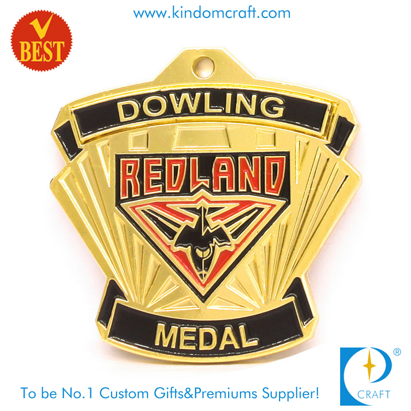 Supply High Quality Special Design Redland 3D Souvenir Medal in Zinc Alloy