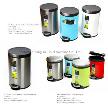 Indoor Stainless Steel Dustbin Stainless Steel F