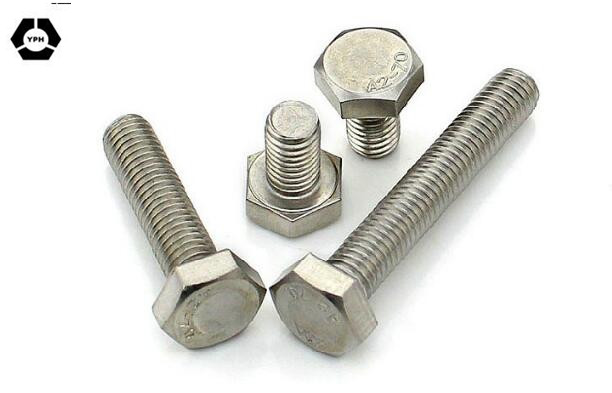 Stainless Steel HDG Hex Bolts ISO4017 with Nuts