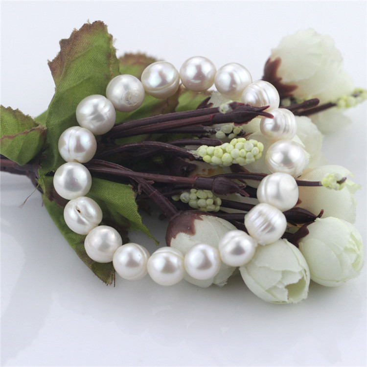 Snh Natural with Wedding Genuine Pearl Jewelry Set