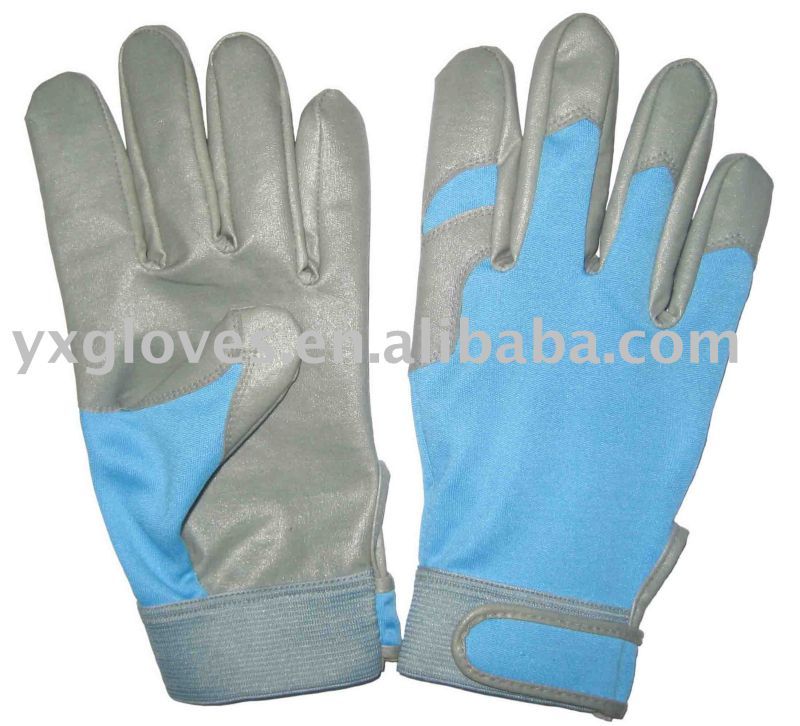 PU Glove-Women Glove-Hand Glove-Cotton Glove-Safety Gloves-Work Gloves