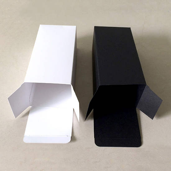 Simple Plain Paper Gift Folding Boxes for Candles