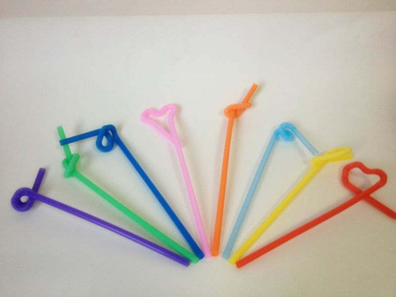 Colorful Disposable Plastic Straw for Beverage