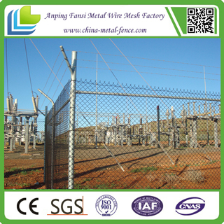 Hot Dipped Galvanized Chain Link Fencing