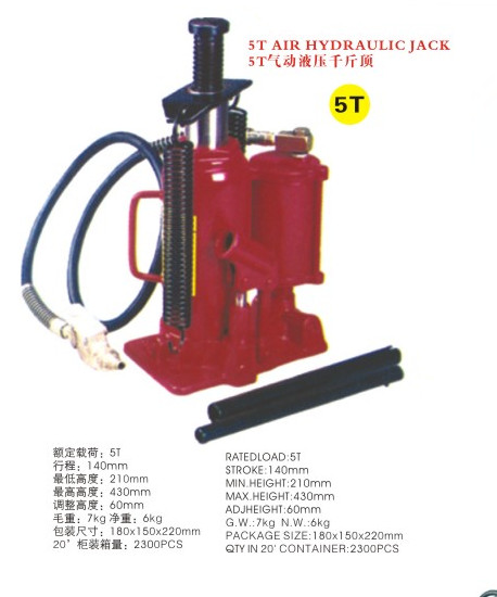 Air Hydraulic Jack 5 Ton